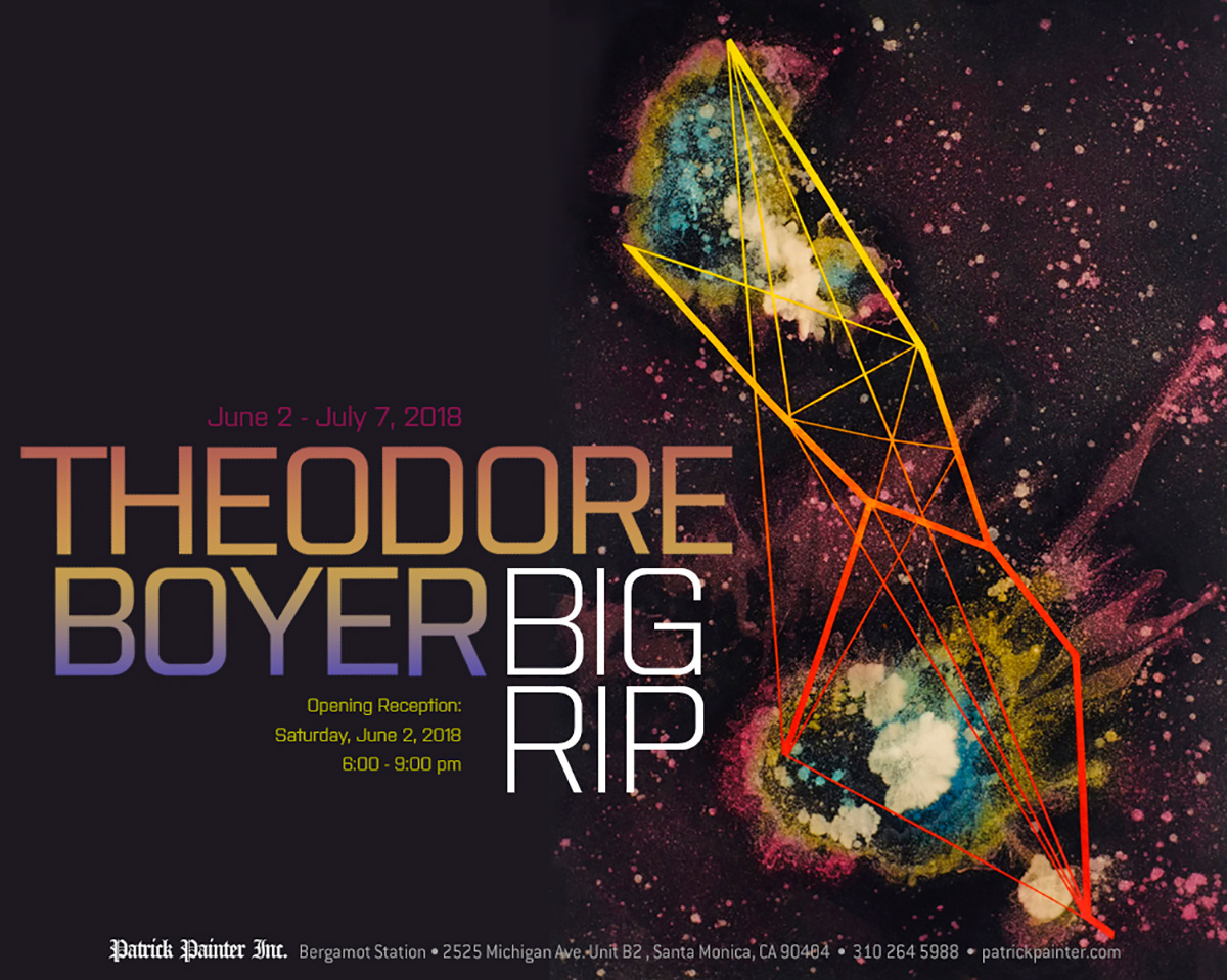 Theodore Boyer exhibition showcard