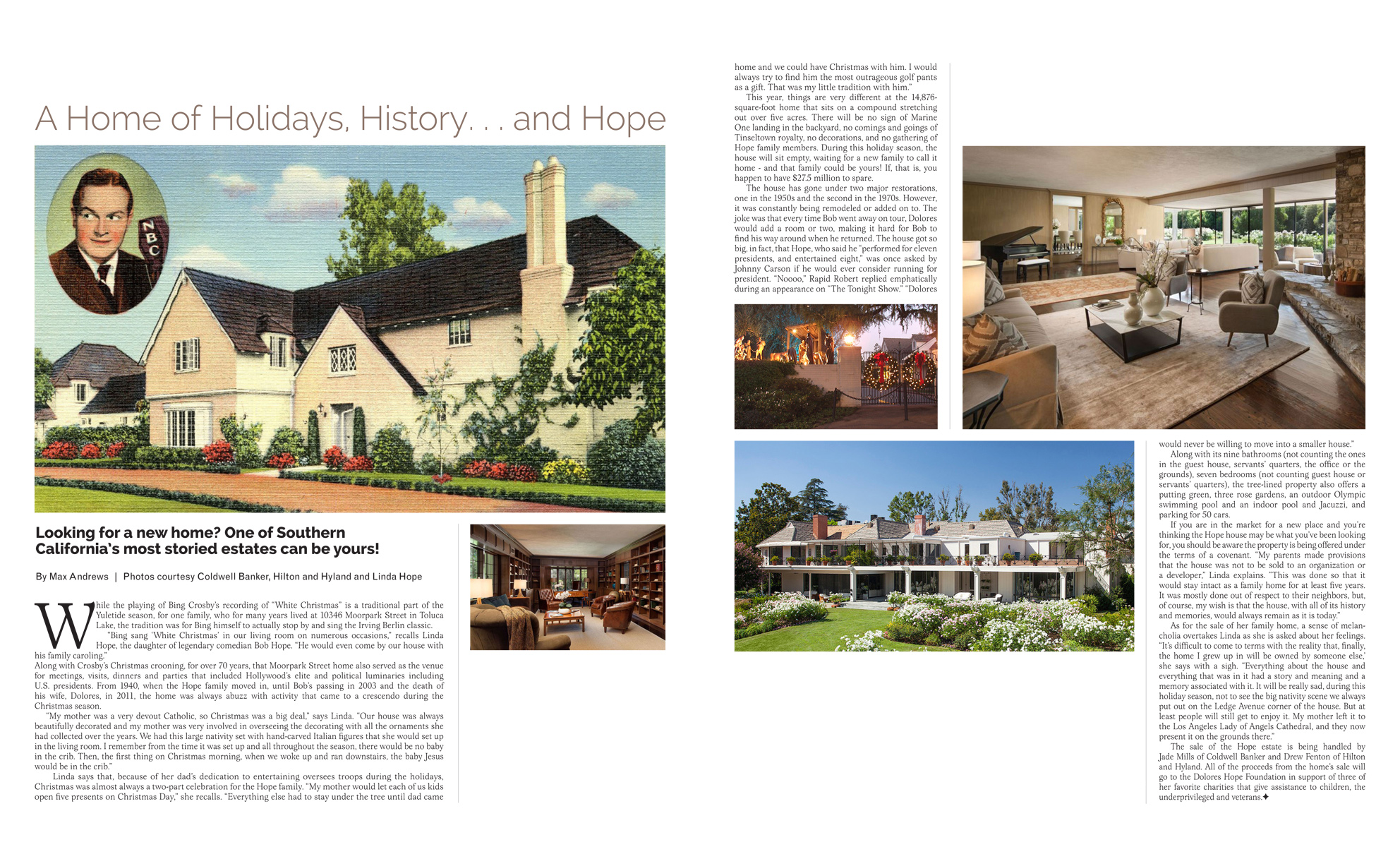 A Home of Holidays, History . . . and Hope