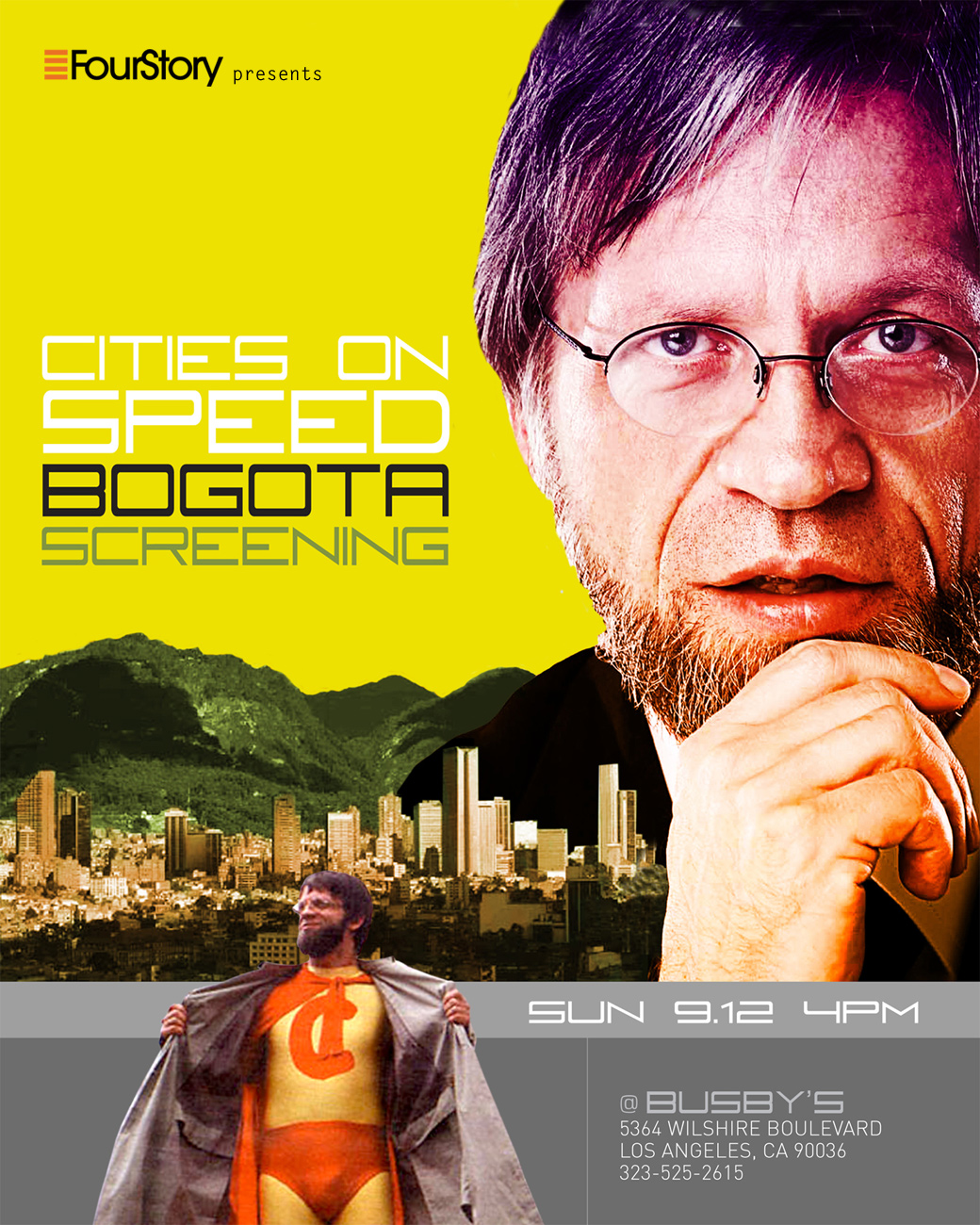 Cities On Speed Screening flyer
