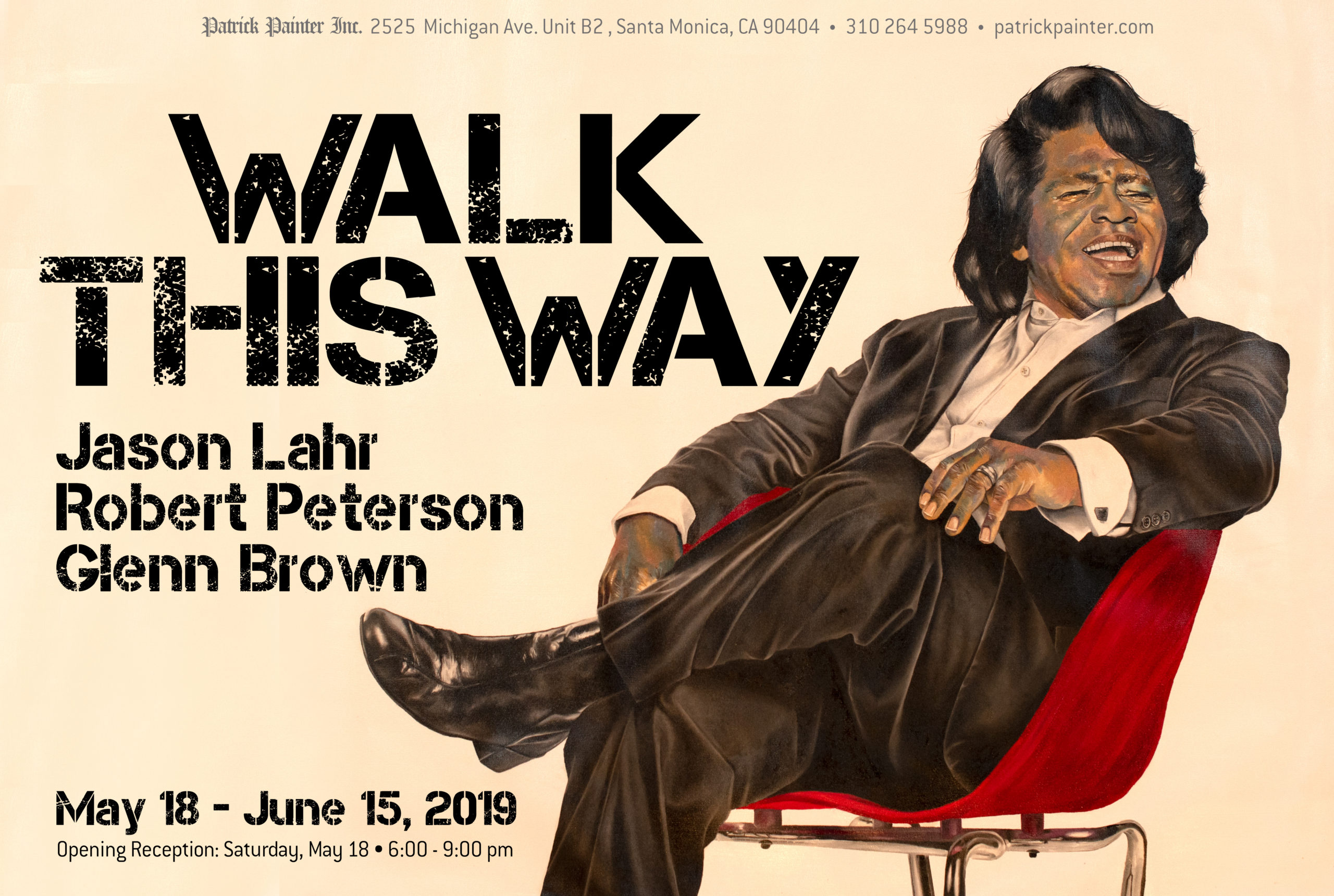 Walk This Way exhibition showcard