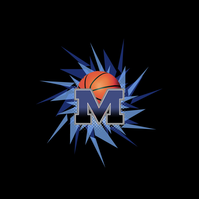Marshall Girls Basketball logo